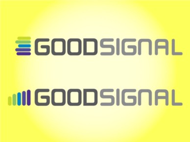 Good Signal Text Art vector