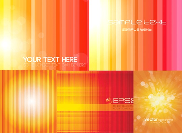 Gorgeous colorful striped background vector