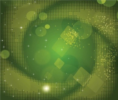 Green Dots Background vector material