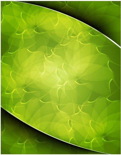 Green Floral Backgrounds art vector