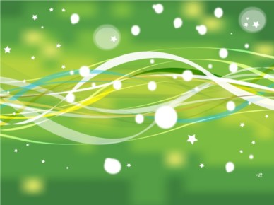 Green Sparkles background shiny vector