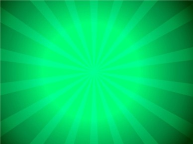 Green Sunburst background vector