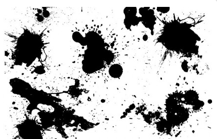 Grunge Paint Splatter vector material