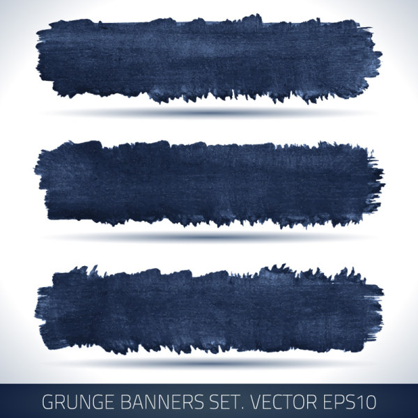 Grunge borders 5 vector