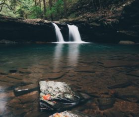 Gurgling brook Stock Photo