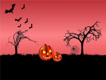 Halloween Night vector free download