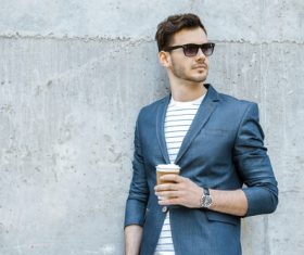 Handsome man portrait Stock Photo 05