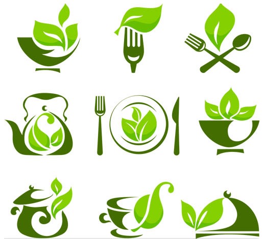 Health Food Logo vector