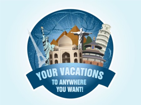 Holiday Travel Graphics vector