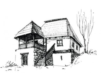 House sketch 3 vector