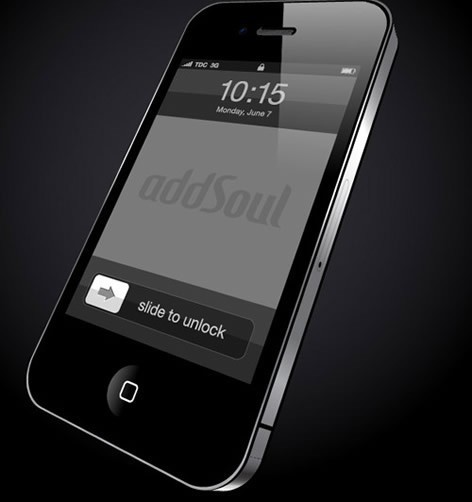 IPhone design vector