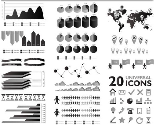 Infographics Elements vector