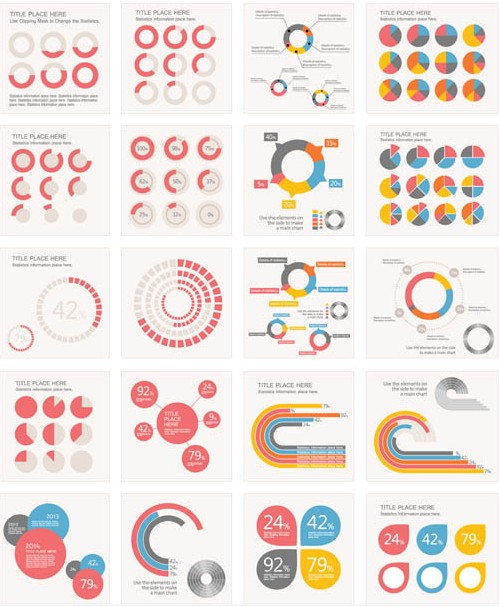 Infographics Elements 17 creative vector