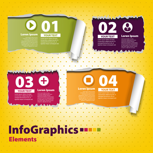 Infographics background 2 vector material
