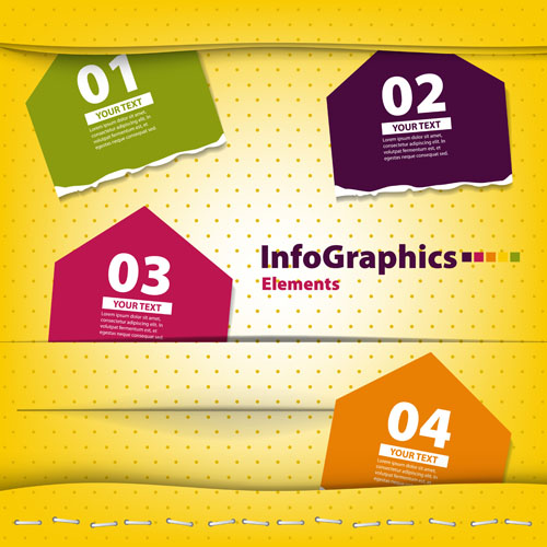 Infographics background 3 vector material