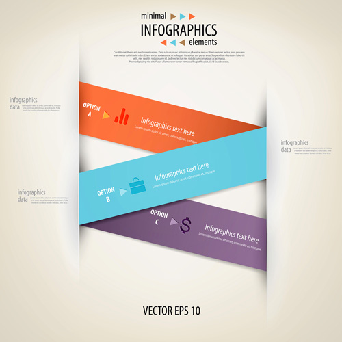 Infographics background 33 vector graphics