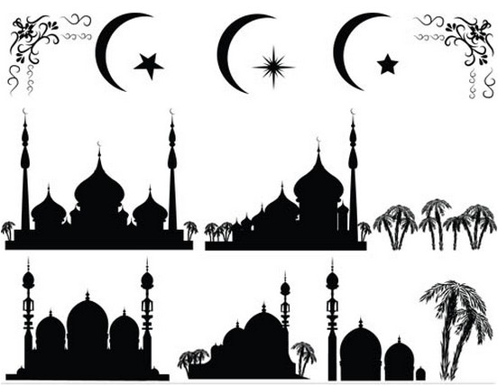 Islamic Elements vectors