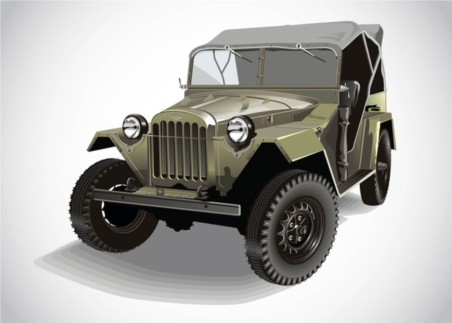 Jeep vector graphics