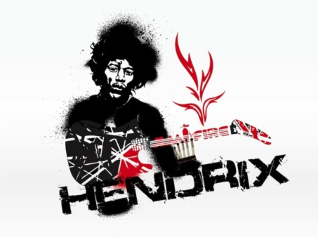Jimi Hendrix Graphics vector