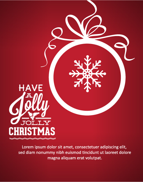 Jolly Christmas background 2 vector design