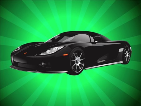 Koenigsegg vector graphics