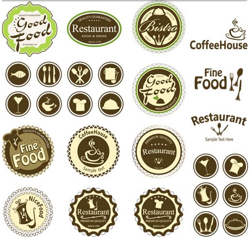 Labels free vector