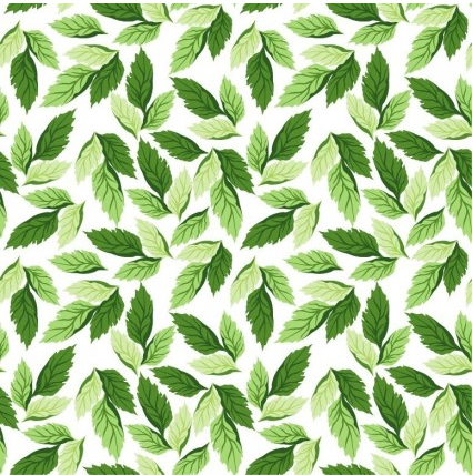 Leaf Pattern Background Vector Free Download