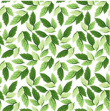 Leaf Pattern Background vector free download