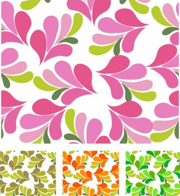 Leaf pattern Free design vectors