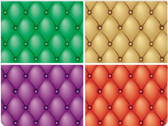 Leather Upholstery vector