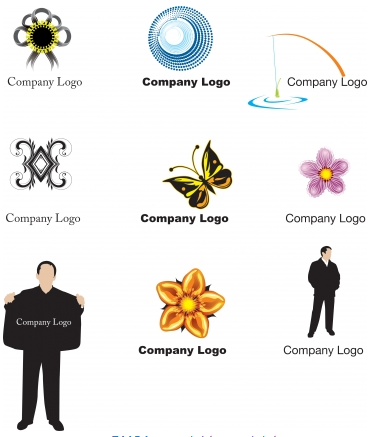 Logos Free 2 creative vector