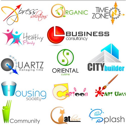 Logotypes graphic vector