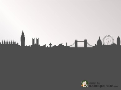 London vector set