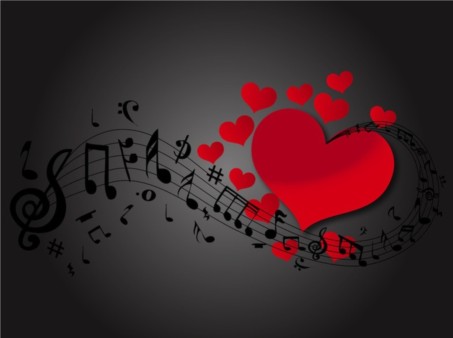 Love Music vectors graphics