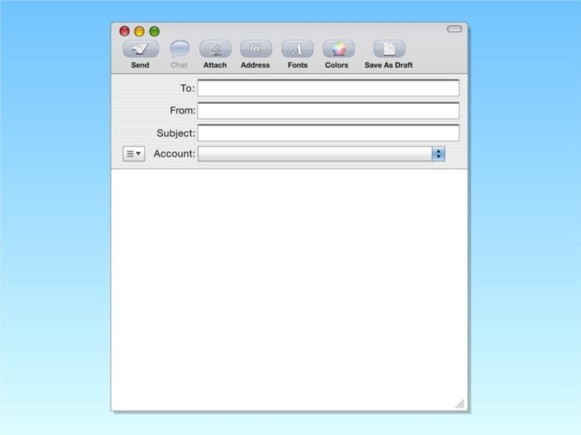 Mac OS Mail vector