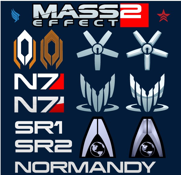 Mass Effect Logo Free vector