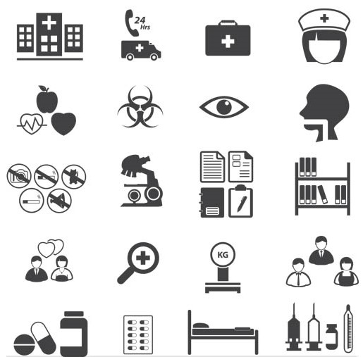 Medical Icons 2 vector