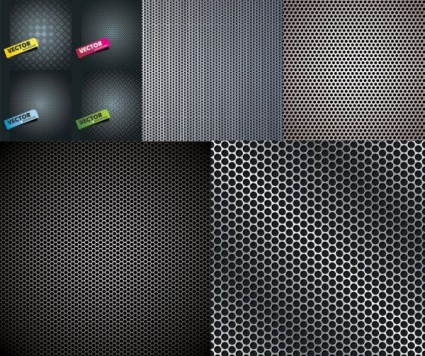 Metal plate background 13 vector graphics