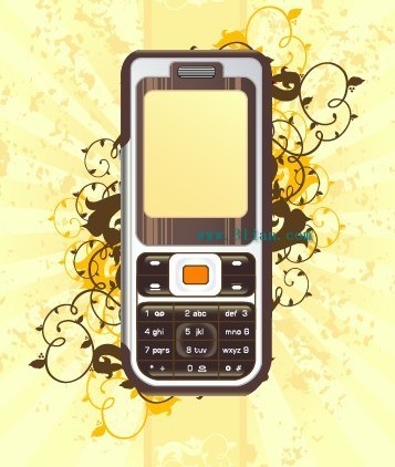 Mobile phone vector