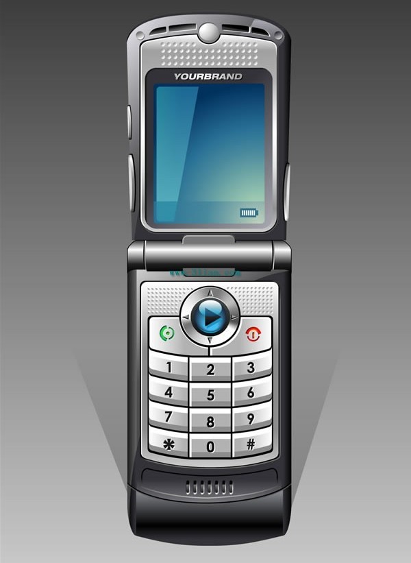 Mobile phone vector