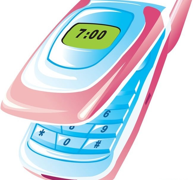 Mobile phone 6 vector