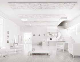 Modern loft with and living room Stock Photo 10