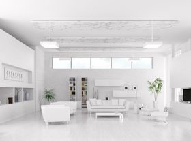 Modern loft with and living room Stock Photo 11