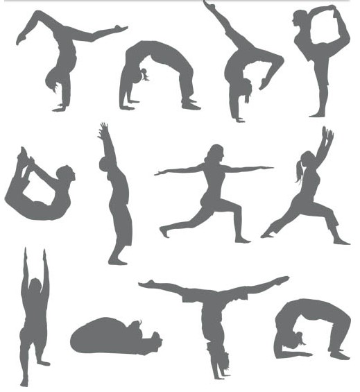 Morning Exercises free vectors