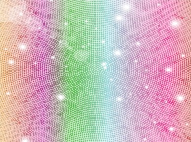 Mosaic Rainbow Background vector