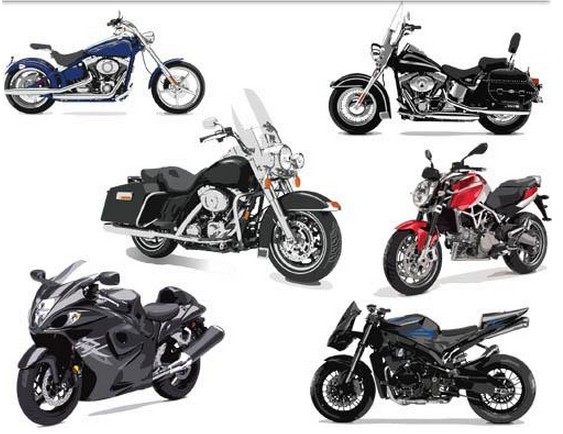 Motorcycles graphic vectors graphic
