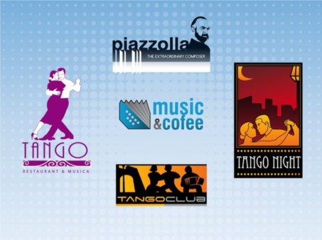 Music Club Logos vector