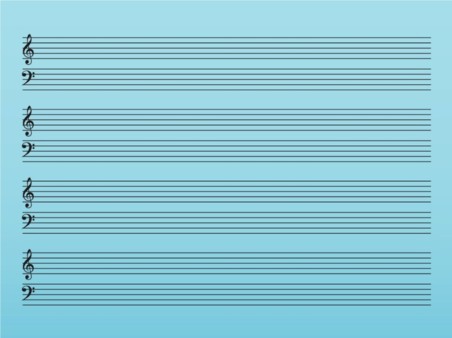 Music Notation creative vector