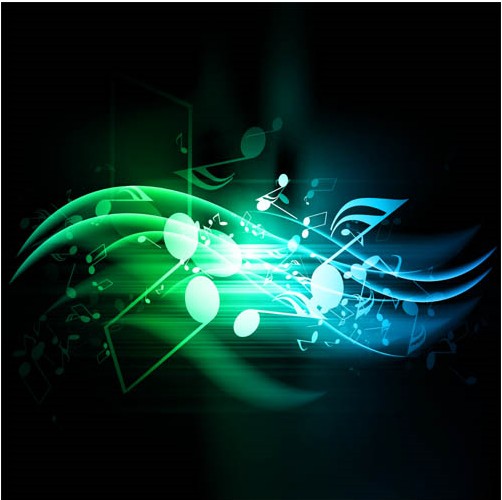 Music Style Backgrounds 32 vectors graphics