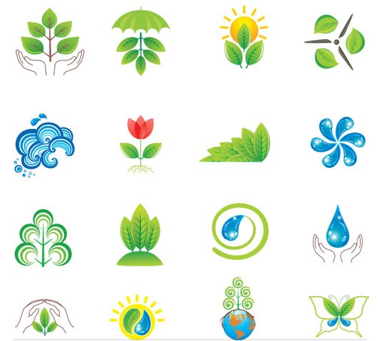 Nature Symbols vector